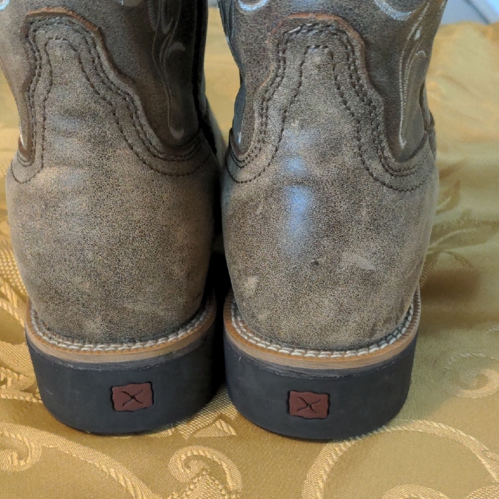 🤠Boots Square Toe Western Style - Picture 5 of 8